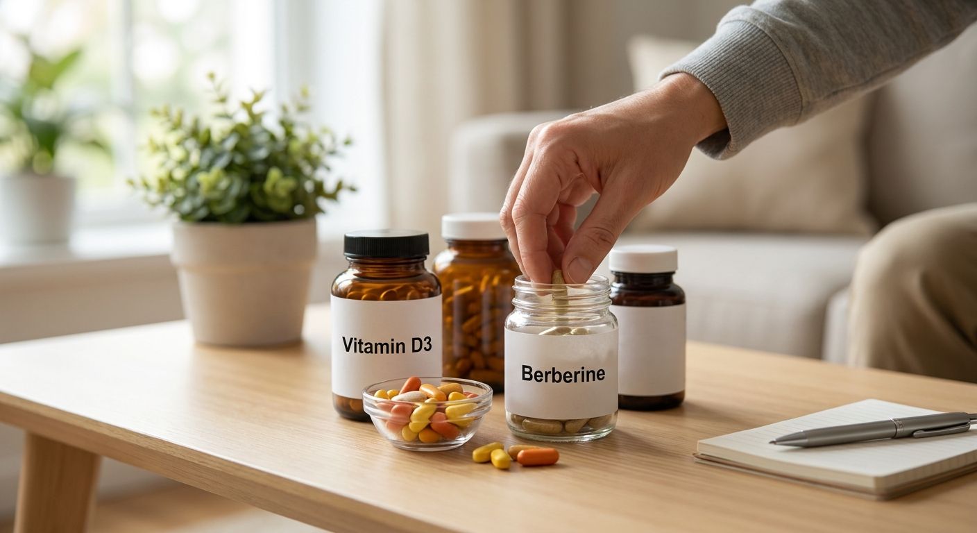 How to combine berberine with other vitamins safely