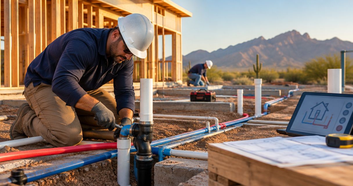 Plumbing for Tucson new-build contractors: complete 2026 guide