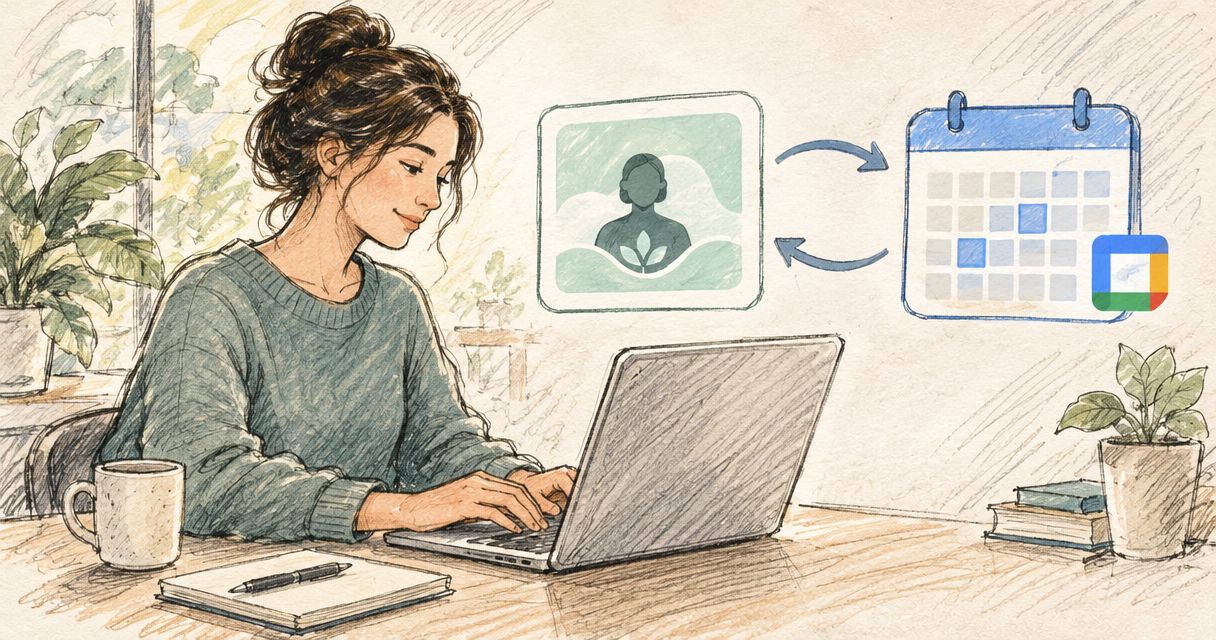 How to sync VoyBien therapy sessions with Google Calendar