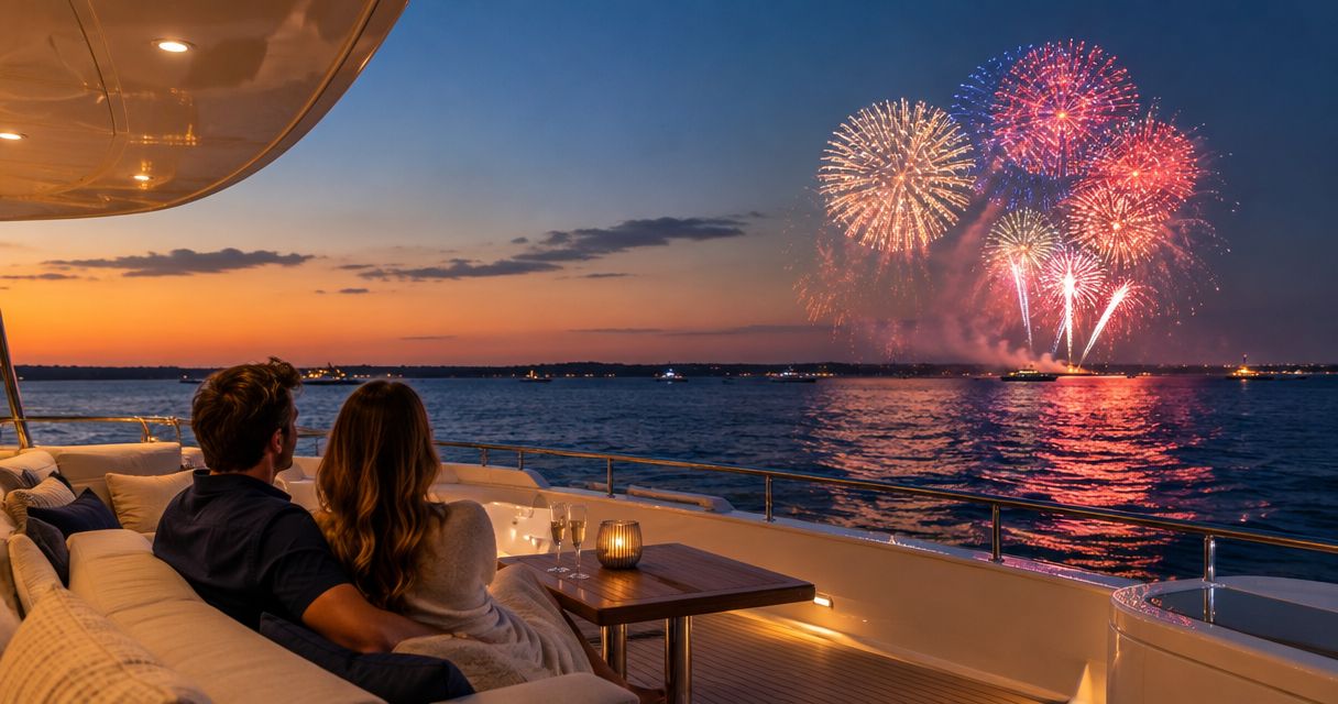 Best yachts for watching the Hamptons fireworks in 2026