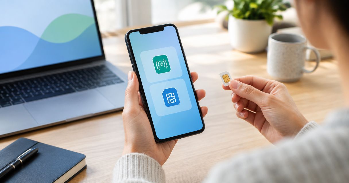 Can I use esim and a physical sim at the same time?