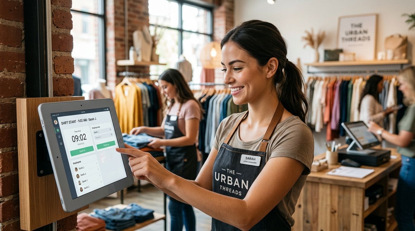 Best time clock apps for retail stores in 2026