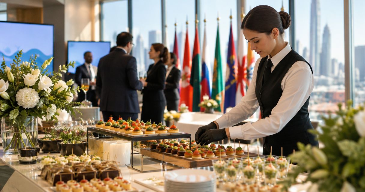 Embassy event catering: access and service briefing checklist