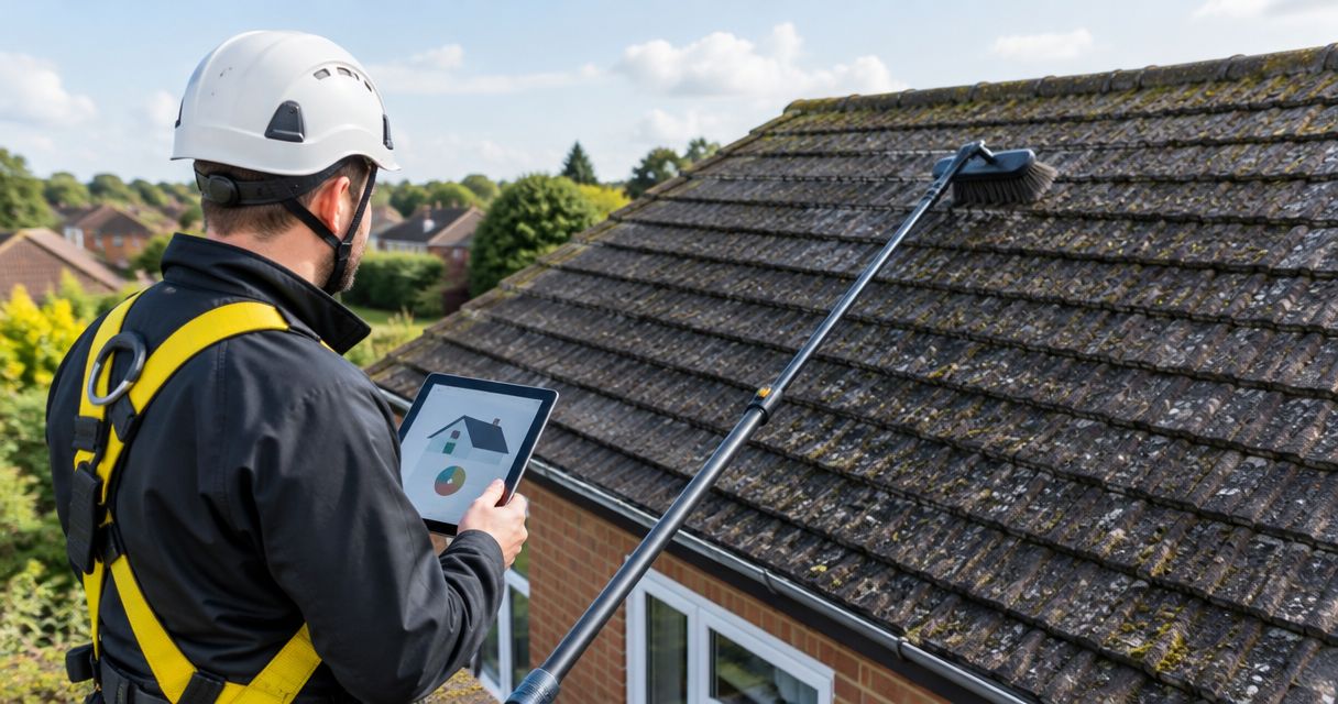 Roof cleaning in Bedford: how should access be assessed?