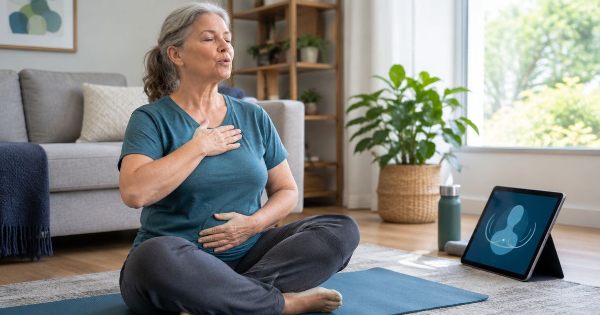 Respiratory physiotherapy at home for people living with COPD