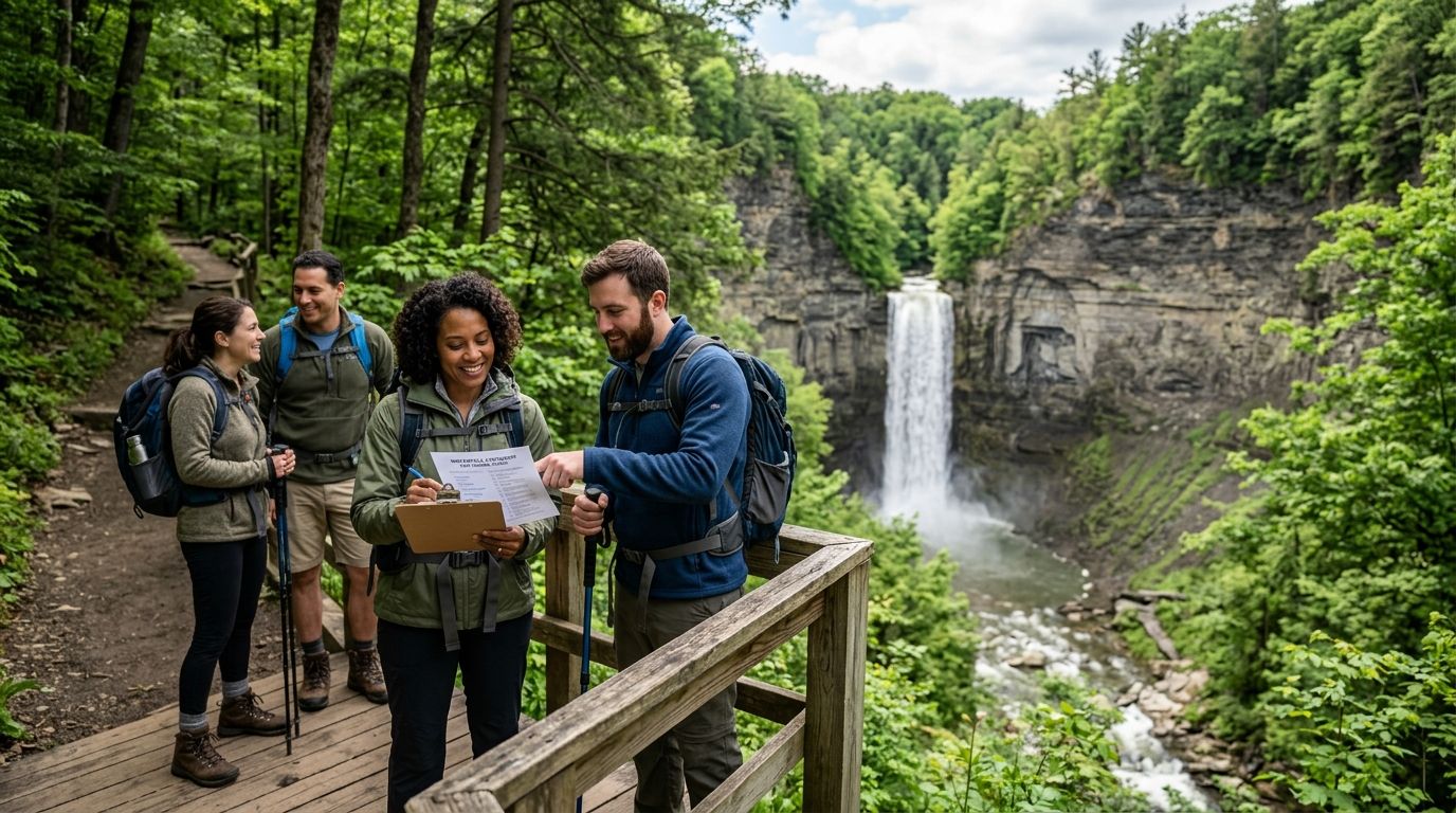 Waterfall checklist for hiking clubs: complete 2026 guide