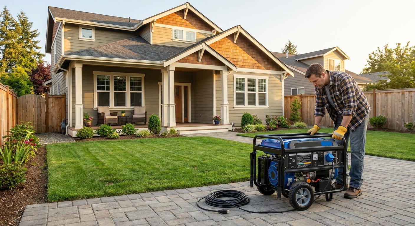Best generator size for a 2,000 sq ft home