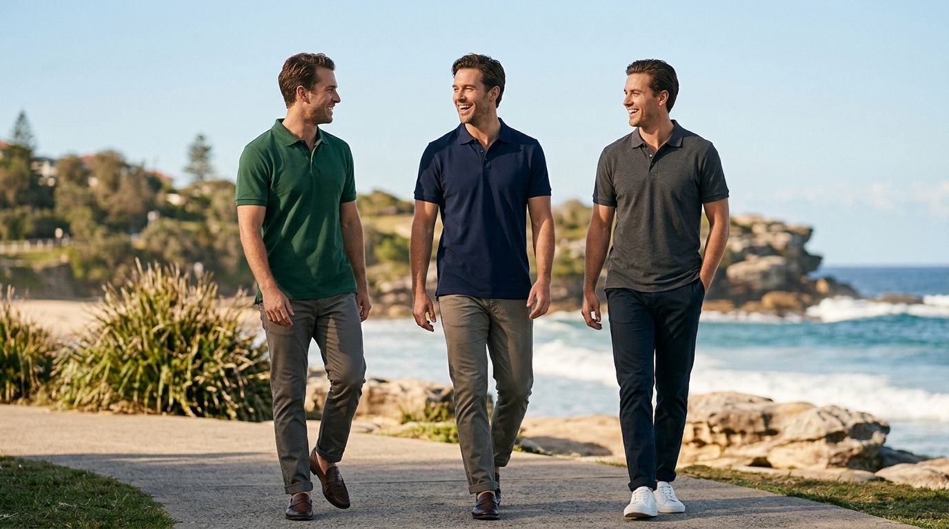 Best men's polo shirts in Australia 2026