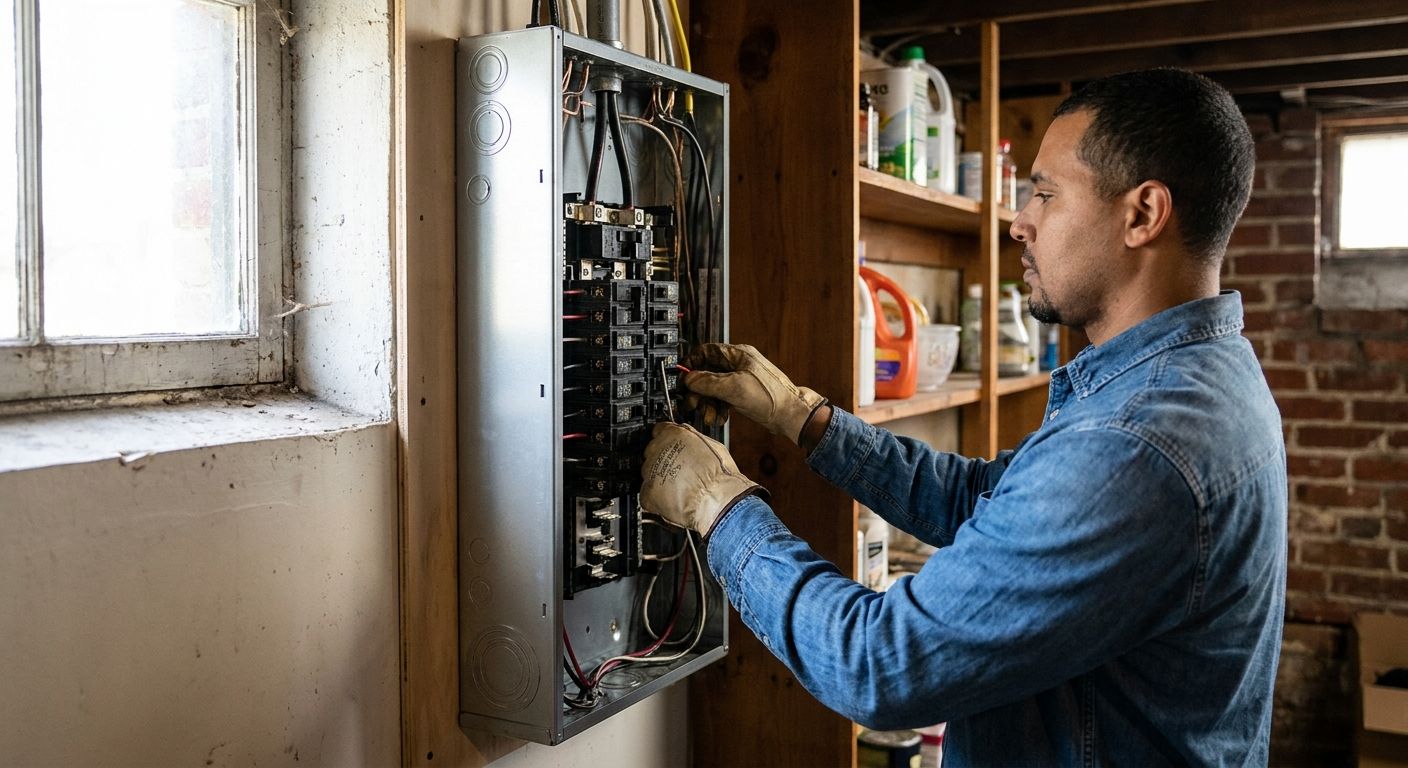 Electrical panel upgrade for Elizabeth NJ homeowners
