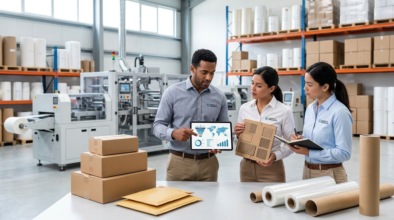 Lead generation for packaging materials manufacturers