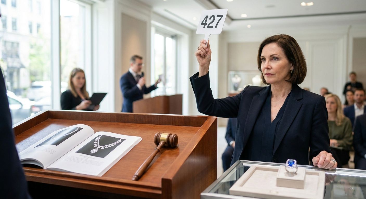 How to buy jewelry at auction: bidding tips for real buyers