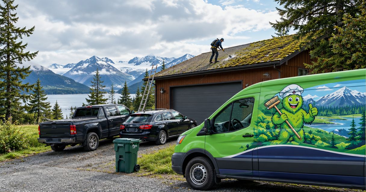 Roof moss removal for Alaska summer tour and adventure companies: complete 2026 guide