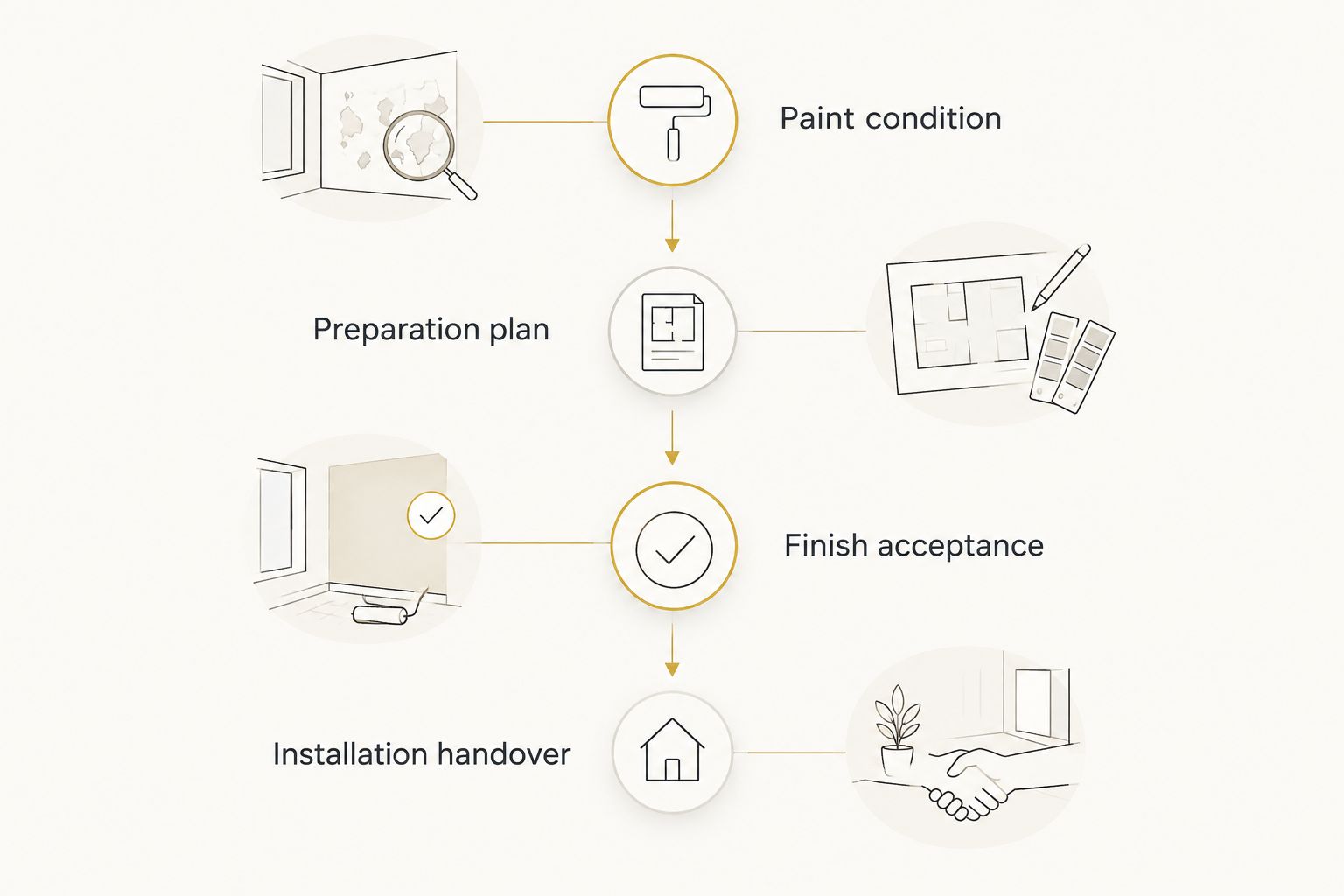 Next powered by EA Detailer Preparation sequence from paint condition assessment to installation handover