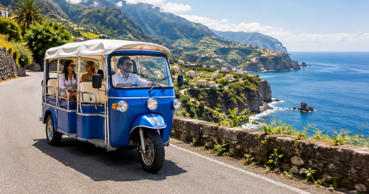 Best Madeira tuk tuk tour routes ranked by duration 2026