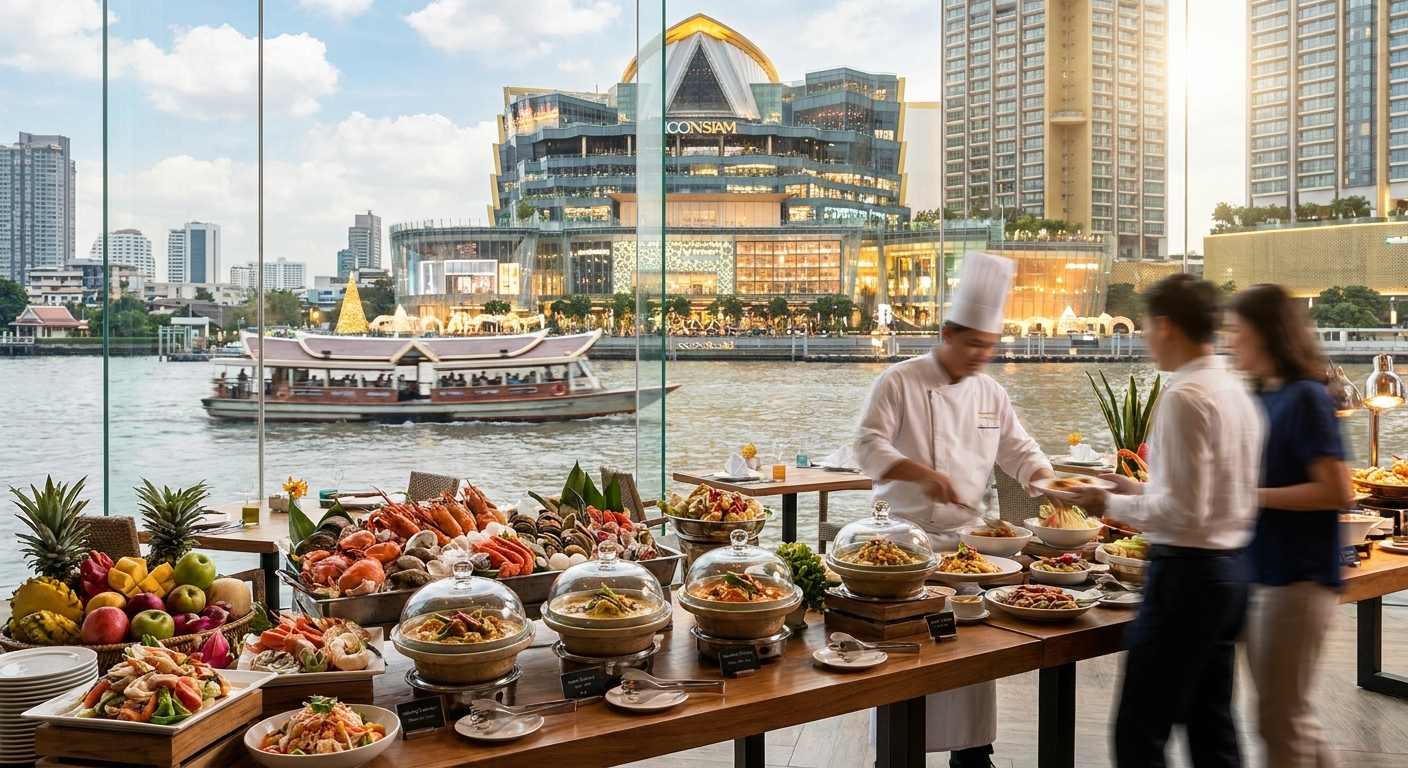 Buffet near IconSiam mall Bangkok