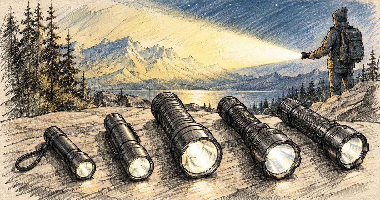 Flashlights ranked by lumens and brightness in 2026