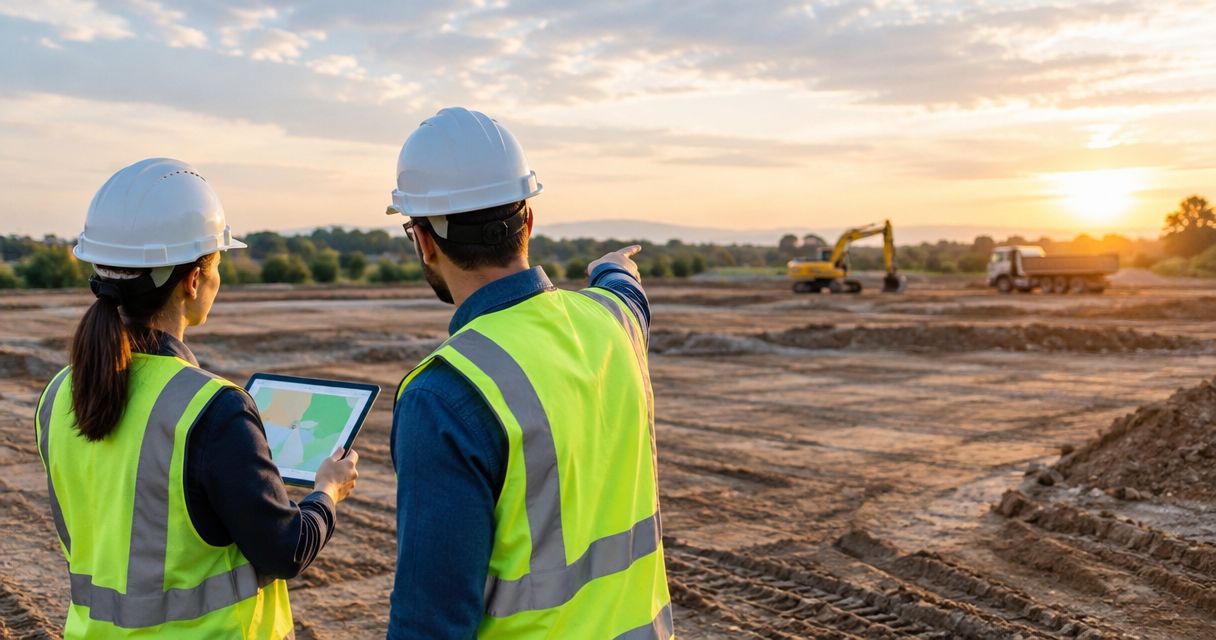 Best site preparation priorities for commercial lot development
