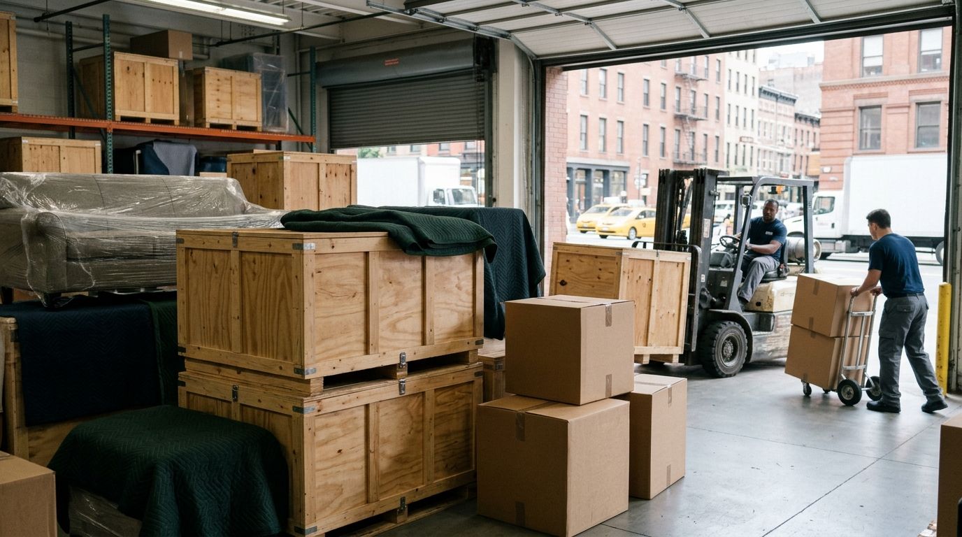 How much does storage cost for movers in NYC?