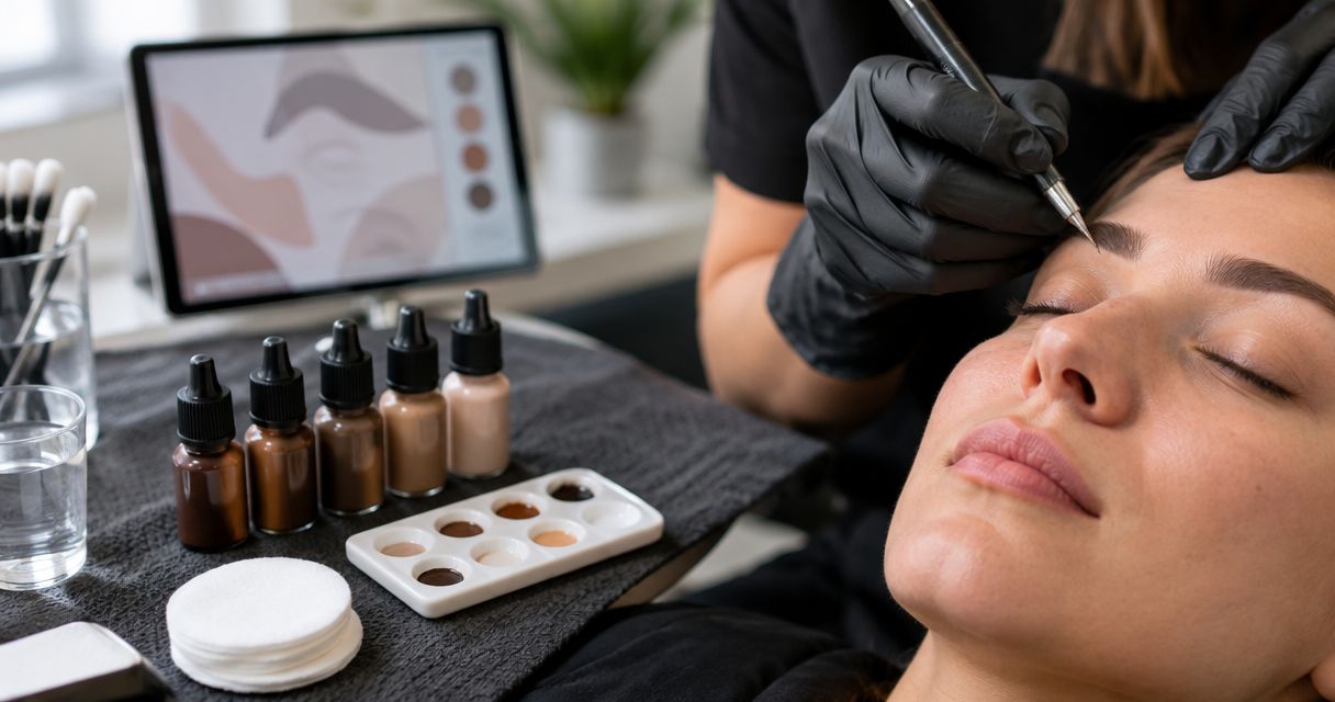 Microblading pigment ranked by longevity and fade resistance in 2026