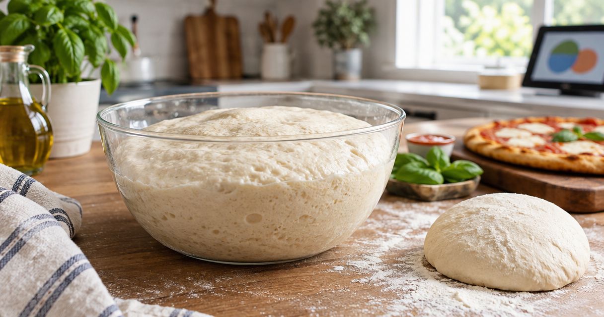 How long does naturally fermented pizza dough take to make?