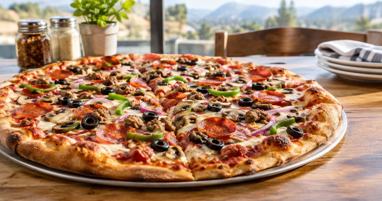 NY-style pizza toppings ranked by popularity in Santa Clarita