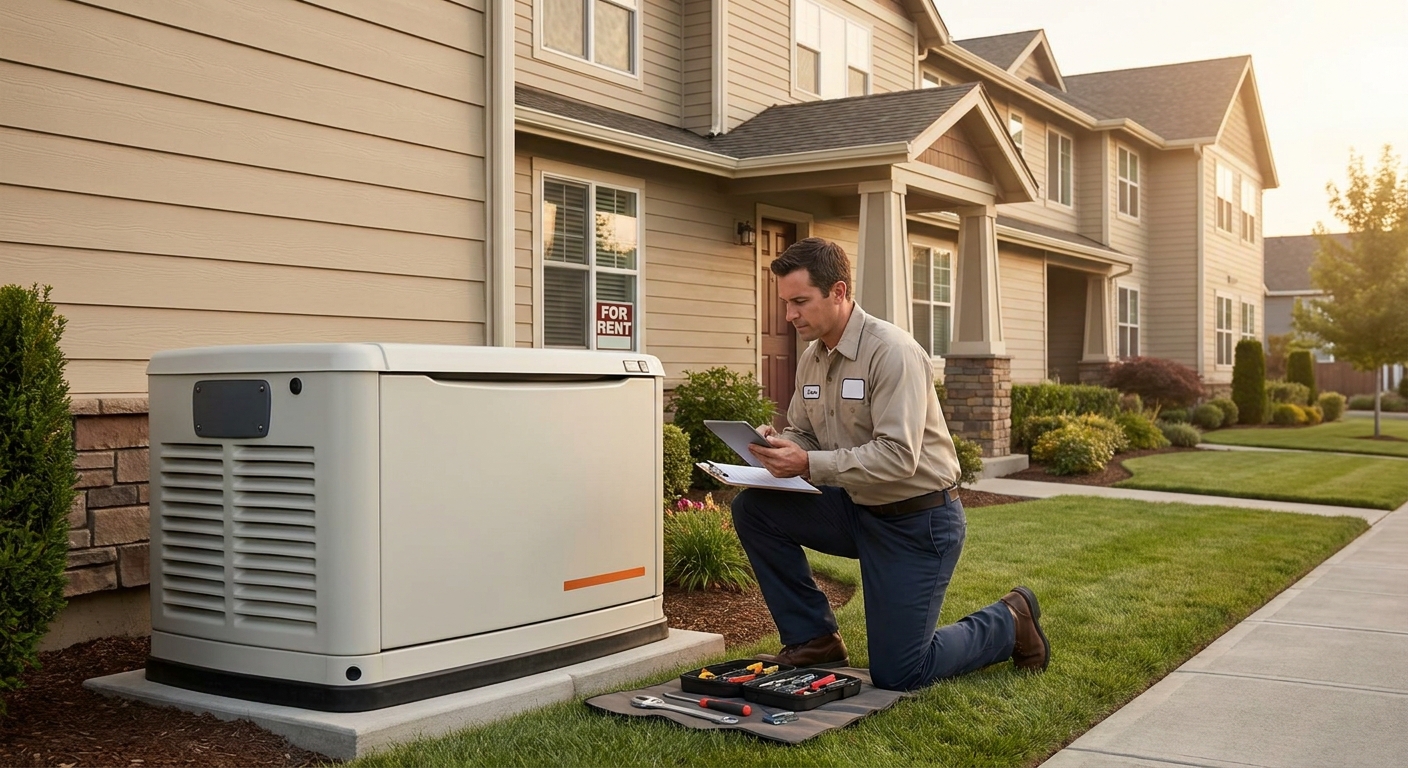Best generator maintenance plans for rental property owners