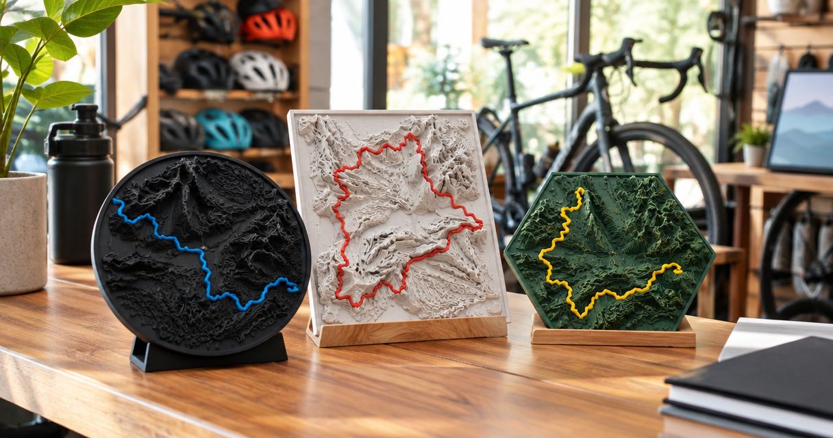 3D printed route art for bike shops: complete 2026 guide
