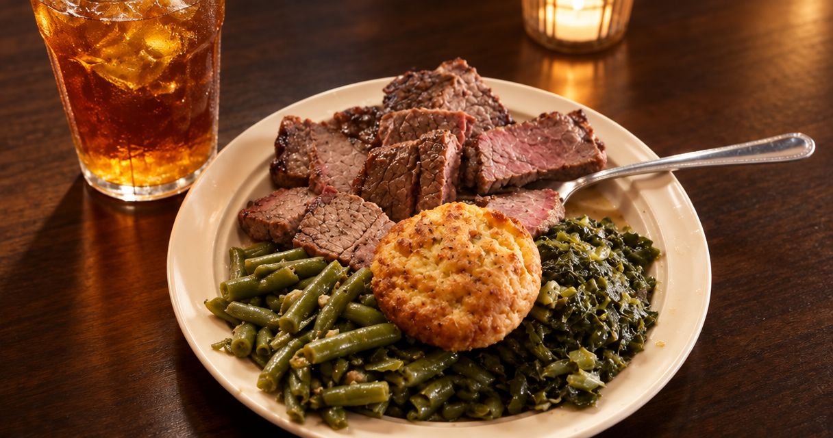 A steak dinner in Florence, MS for a casual date night