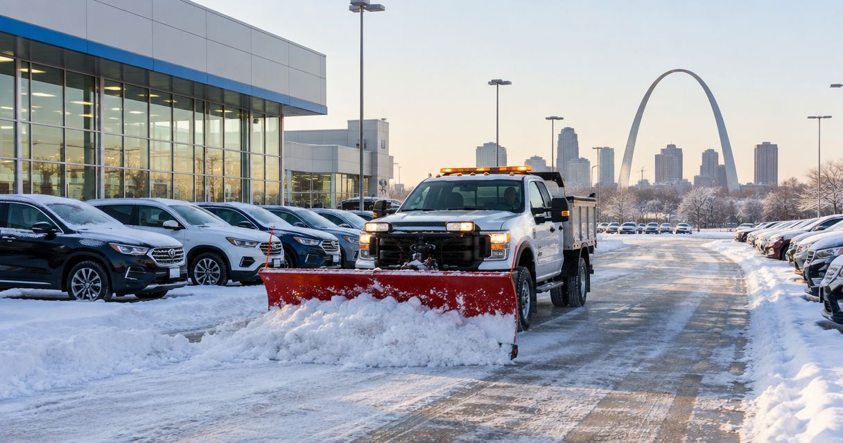Best snow removal companies for auto dealerships in St. Louis 2026