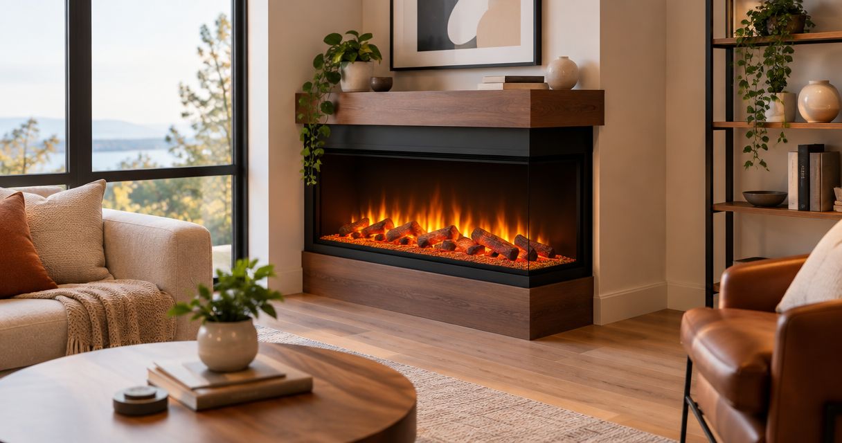 Best corner electric fireplaces in 2026