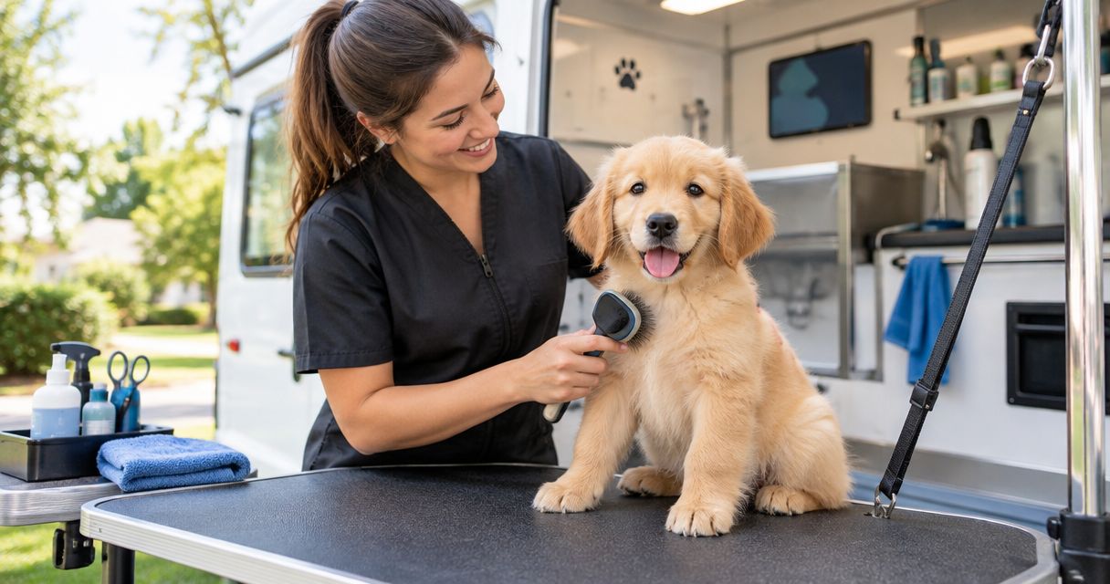 Best mobile dog groomers for puppies in 2026