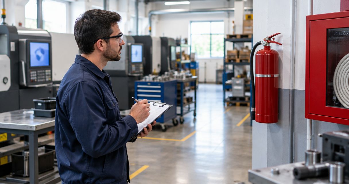 Fire Prevention: What to Check on a Small Manufacturing Floor