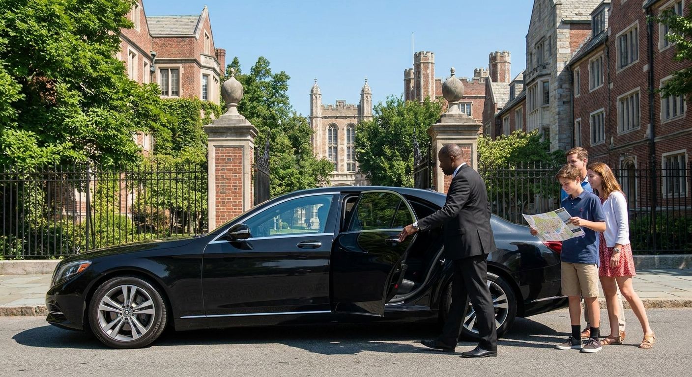 Car service for private school and college campus tours