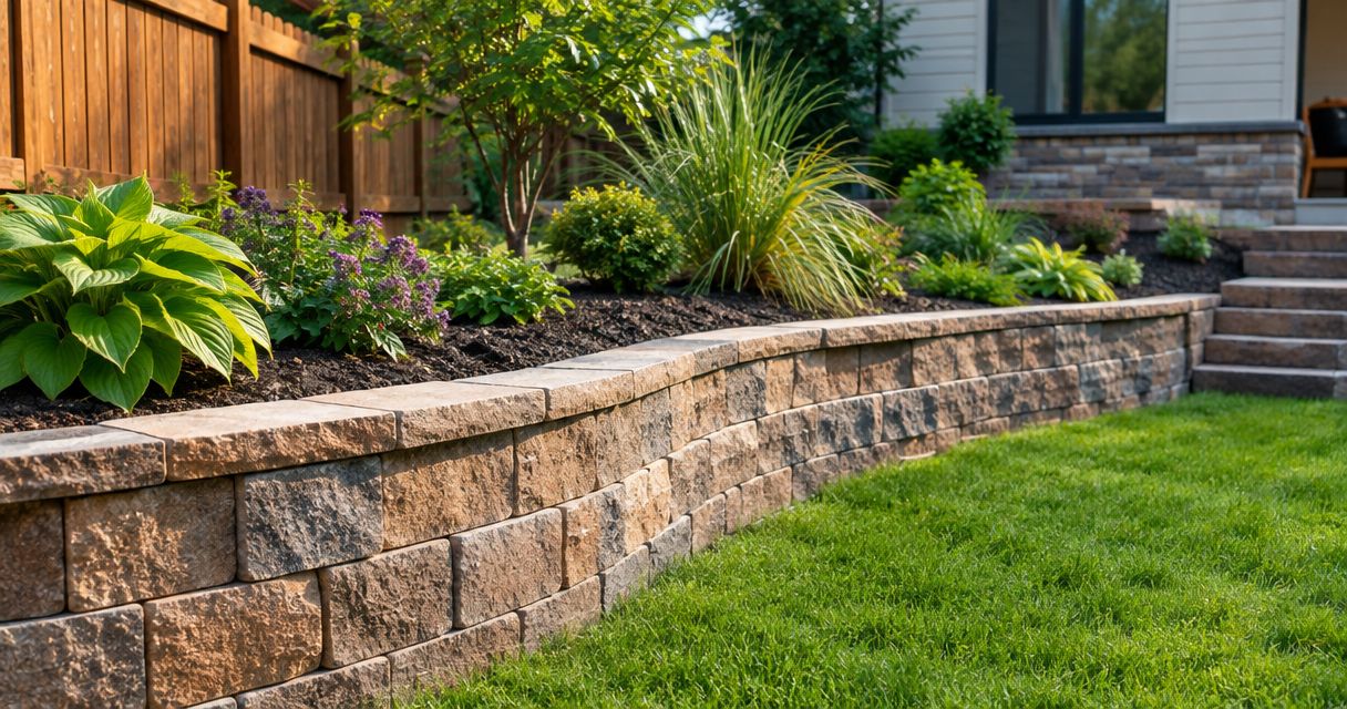 Best retaining wall materials for clay soil yards