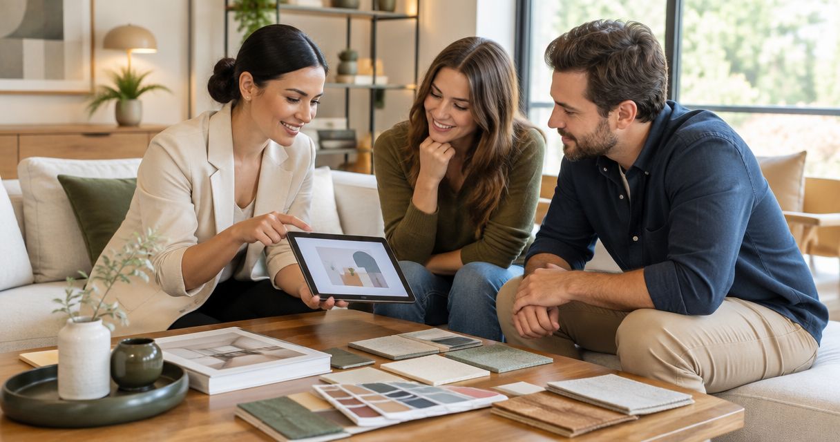 Instalment plans for interior design and home staging firms
