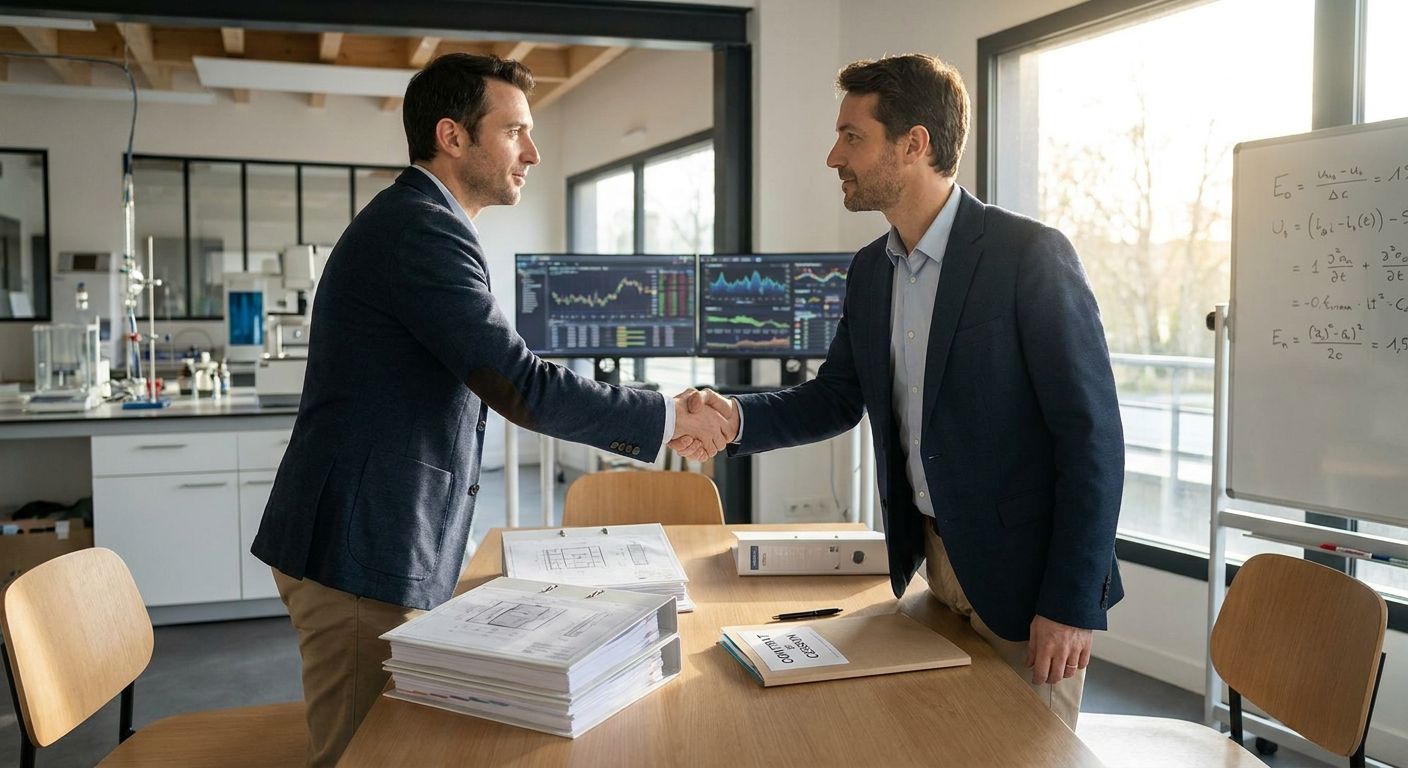 FR — Cession de brevet pour startup deeptech