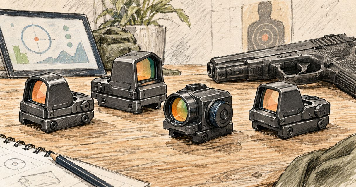 Best Olight red dot sights for pistols in 2026