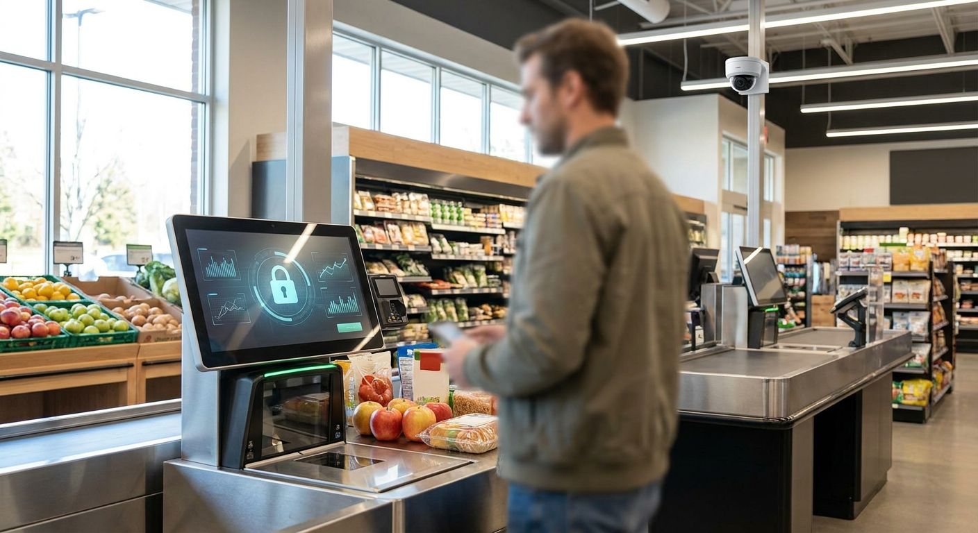 Kiosk software for grocery loss prevention