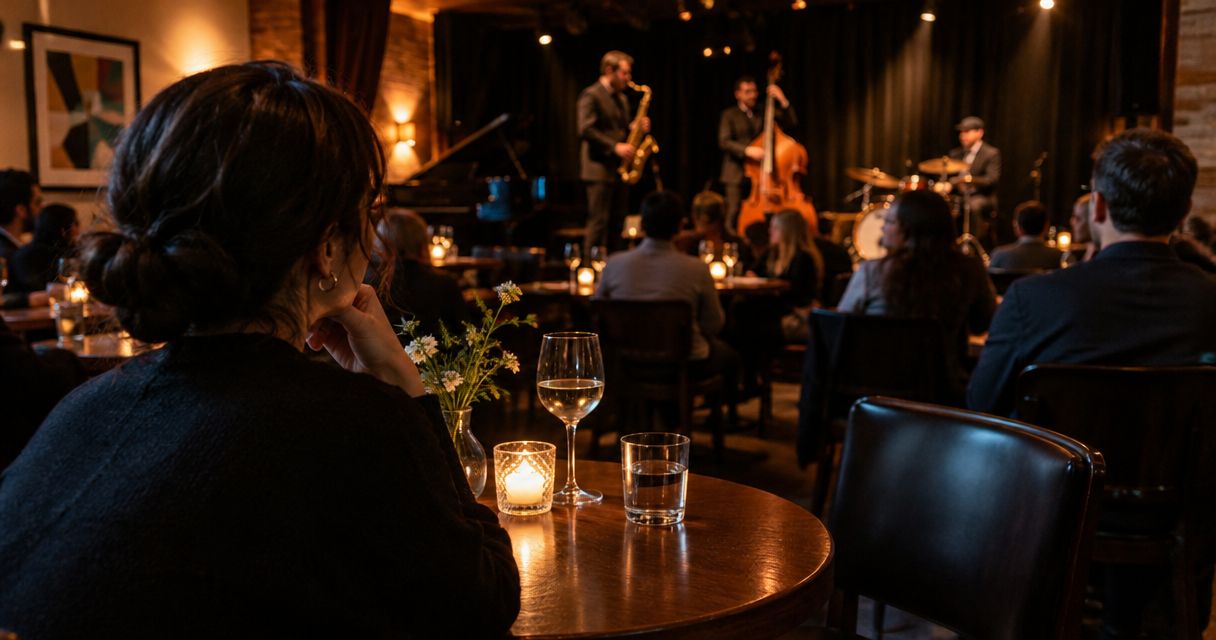 Is it hard to get a table during live jazz nights?