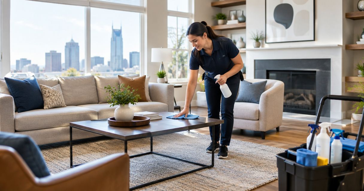 Best cleaning plan for Nashville home staging companies