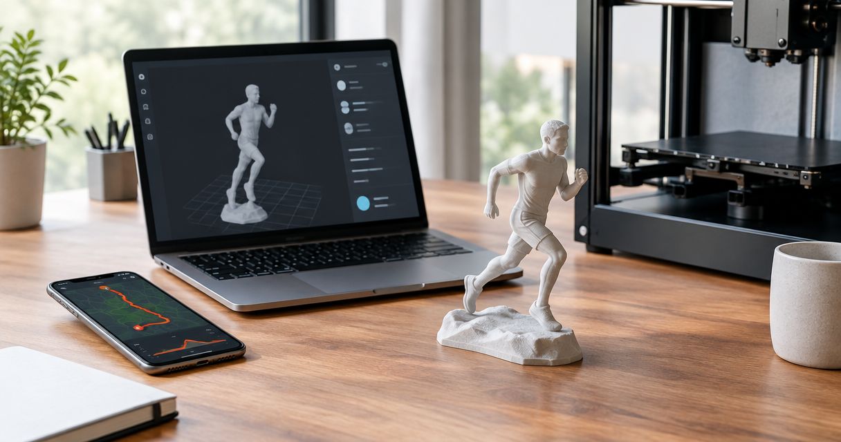 Strava to 3D printed sculpture: complete 2026 workflow