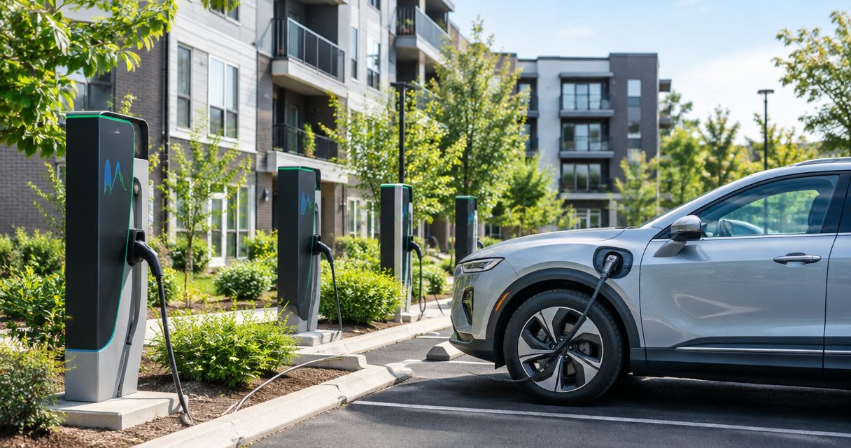 Multifamily EV Charging Site Construction in DC, Maryland & Northern Virginia