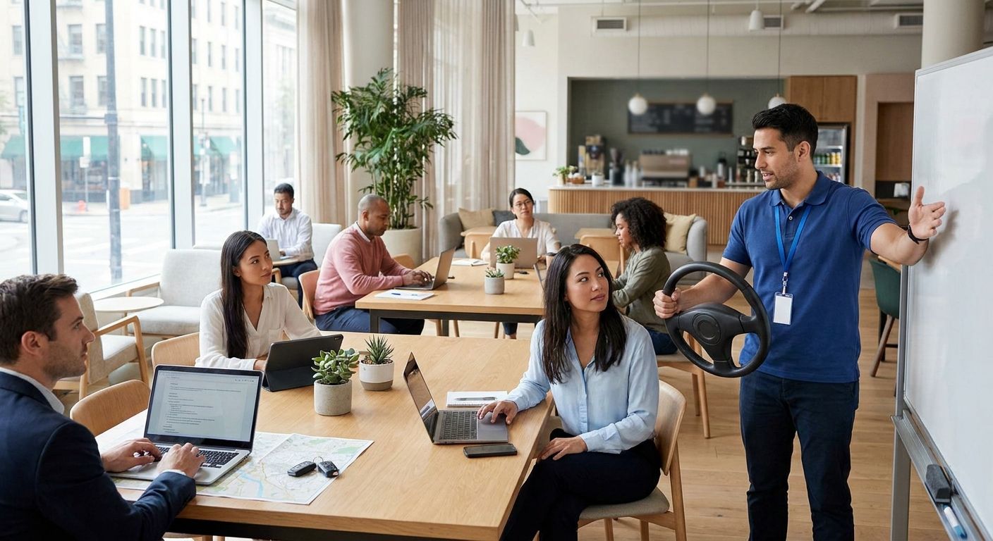 Best coworking spaces for driving instructors and mobile trainers
