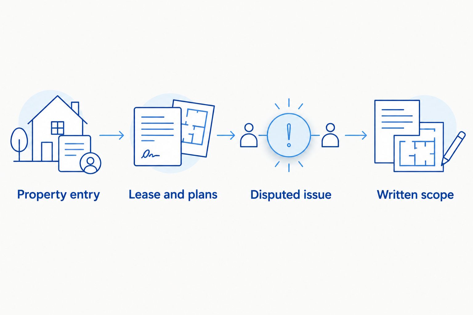 Steps for checking an office rating entry before agreeing a consultant’s scope