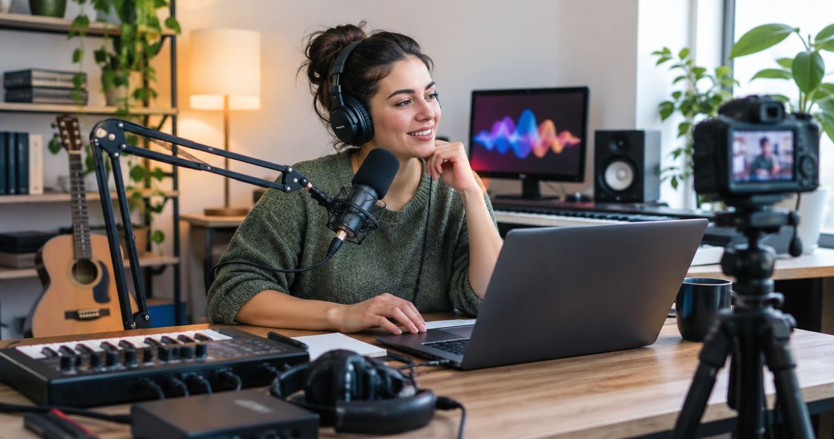 Music gear for content creators and YouTubers: complete 2026 guide