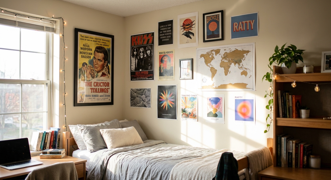 Posters for dorm rooms