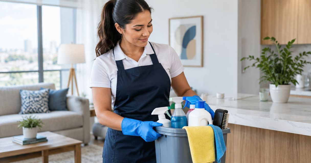 Do house cleaners bring their own supplies?