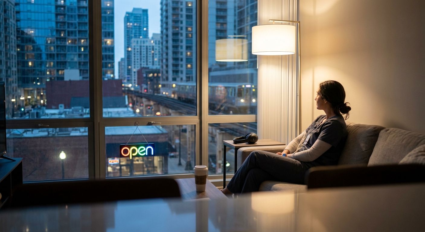 Apartments for renters who work night shifts in Chicago
