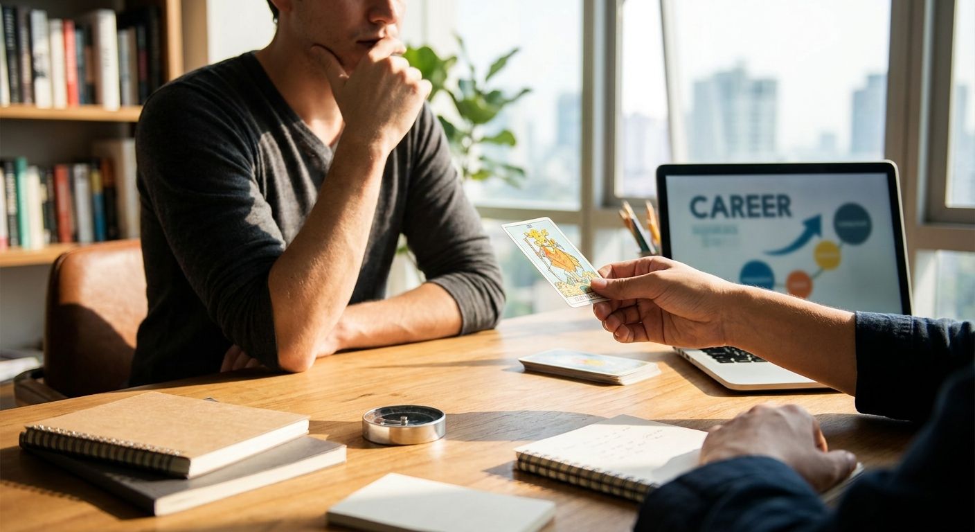 Clairvoyant reading for career crossroads