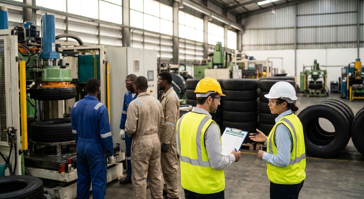 Safety staffing for tire and rubber manufacturing plants